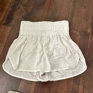Free People Way home shorts in white